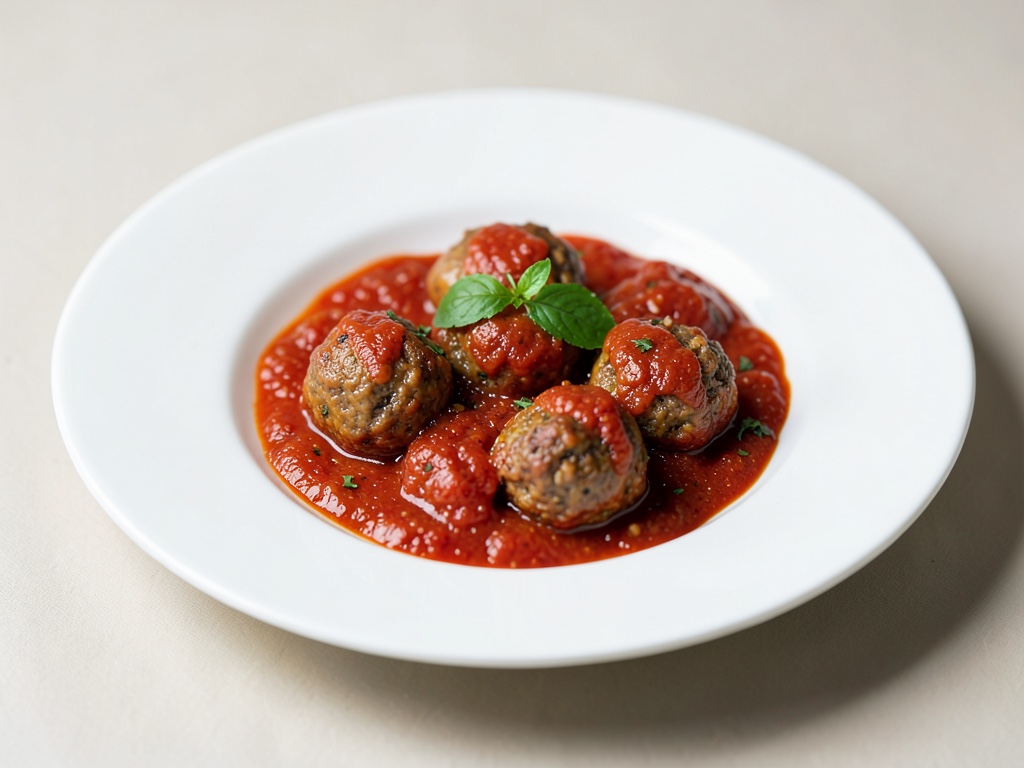 Polpette spagnole al sugo di pomodoro (Albóndigas)
