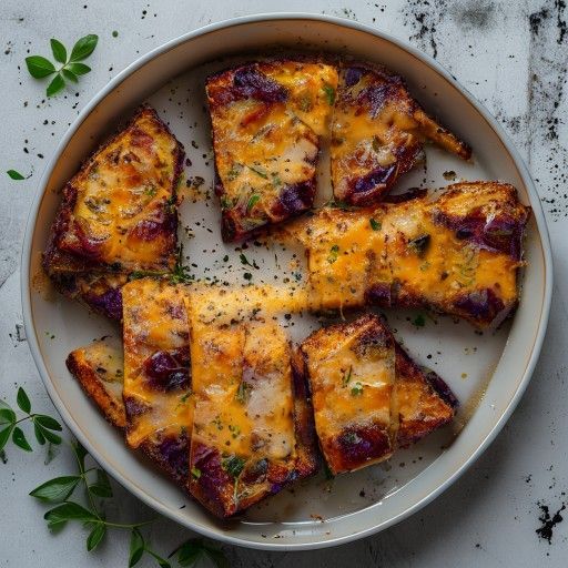Schnelle Auberginen-Parmigiana-Scheiben