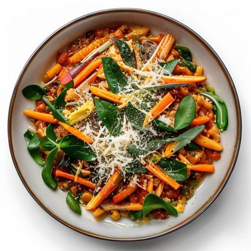 Würzige Penne Ribollita Bowl