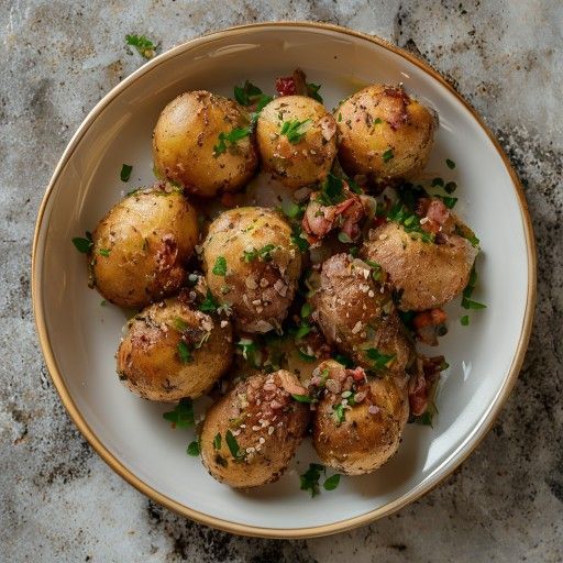 Gefüllte Kartoffeln mit Hackfleisch