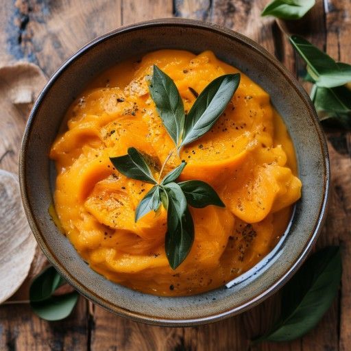 Risotto di zucca e patate dolci