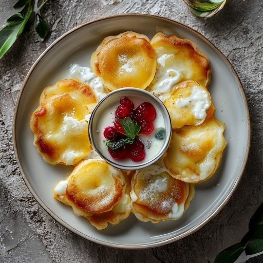 Syrniki – Quarkpfannkuchen