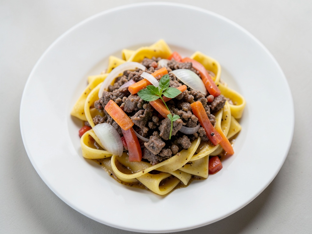Tagliatelle mit Rindfleischragout