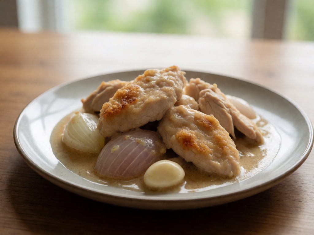 Thailändisches Hühnercurry im Airfryer