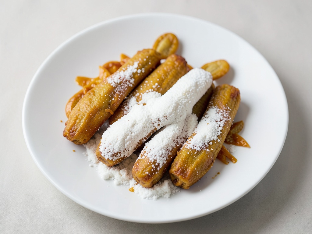 Thai gebratene Bananen