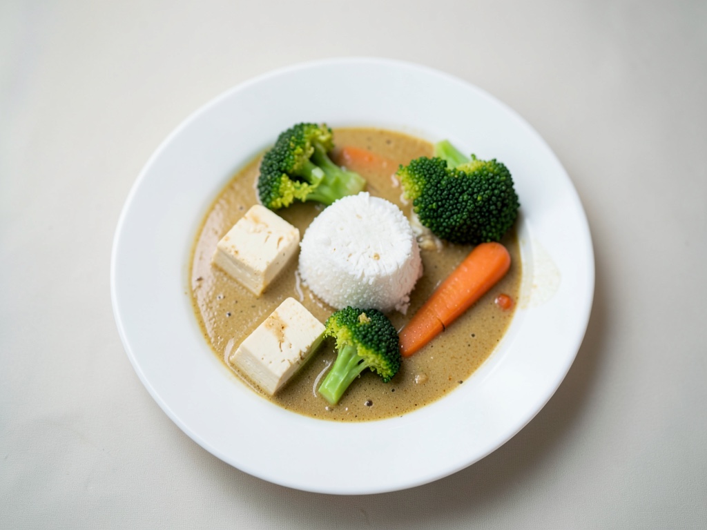 Thai-Kokoscurry mit Tofu