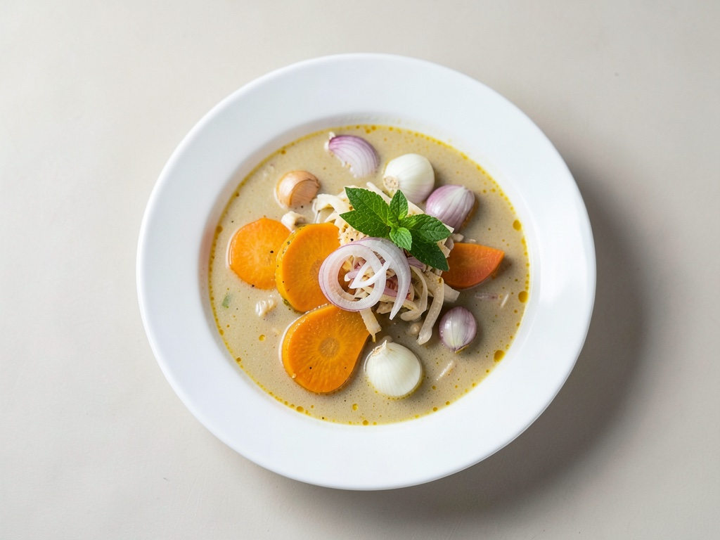 Sopa tailandesa de calabaza