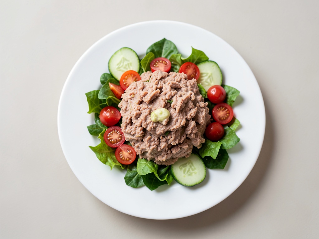 Bowl di insalata al tonno