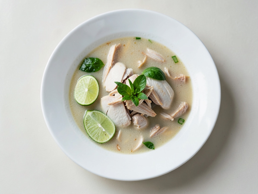 Tom Kha Gai - Sopa de pollo con coco