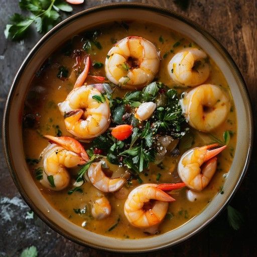 Tom Yum Goong - Sopa picante de gambas