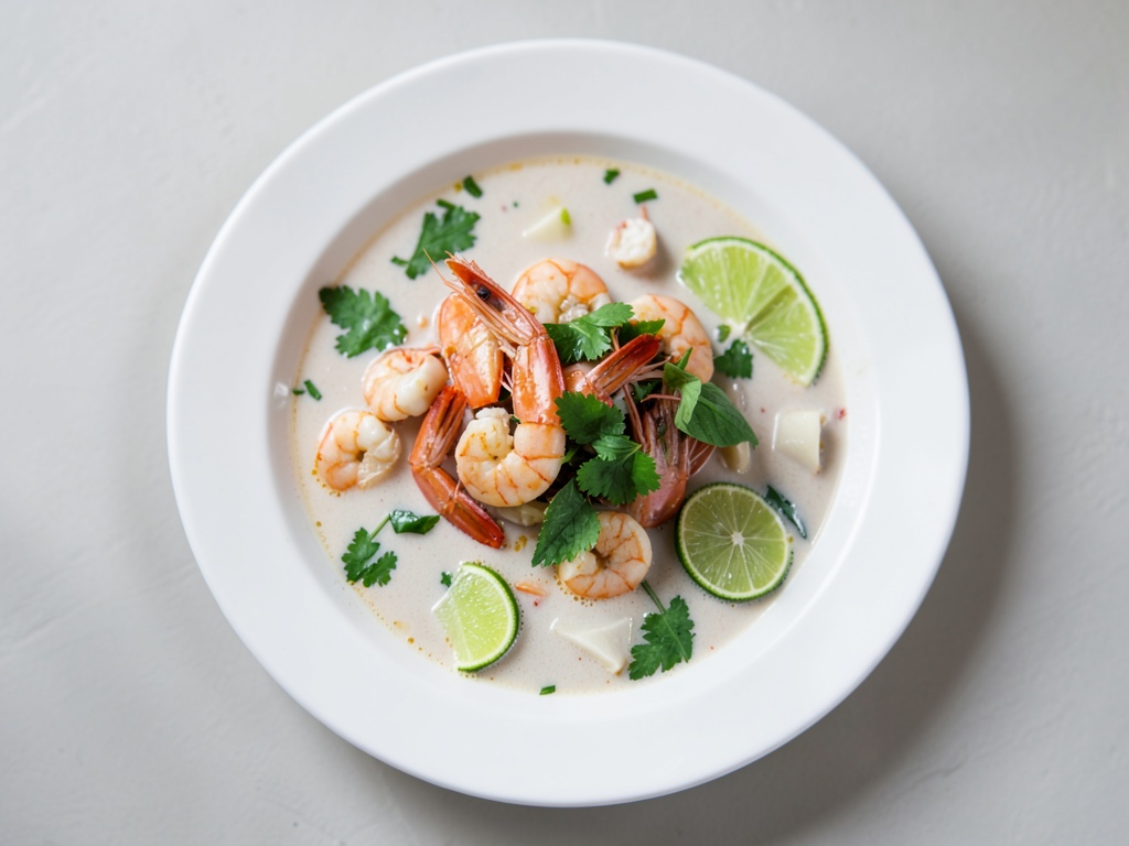Tom Yum (Sopa picante de gambas)