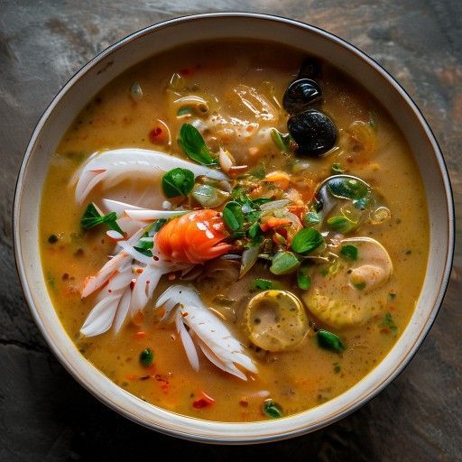 Tom Yum Talay - Sopa de Mariscos