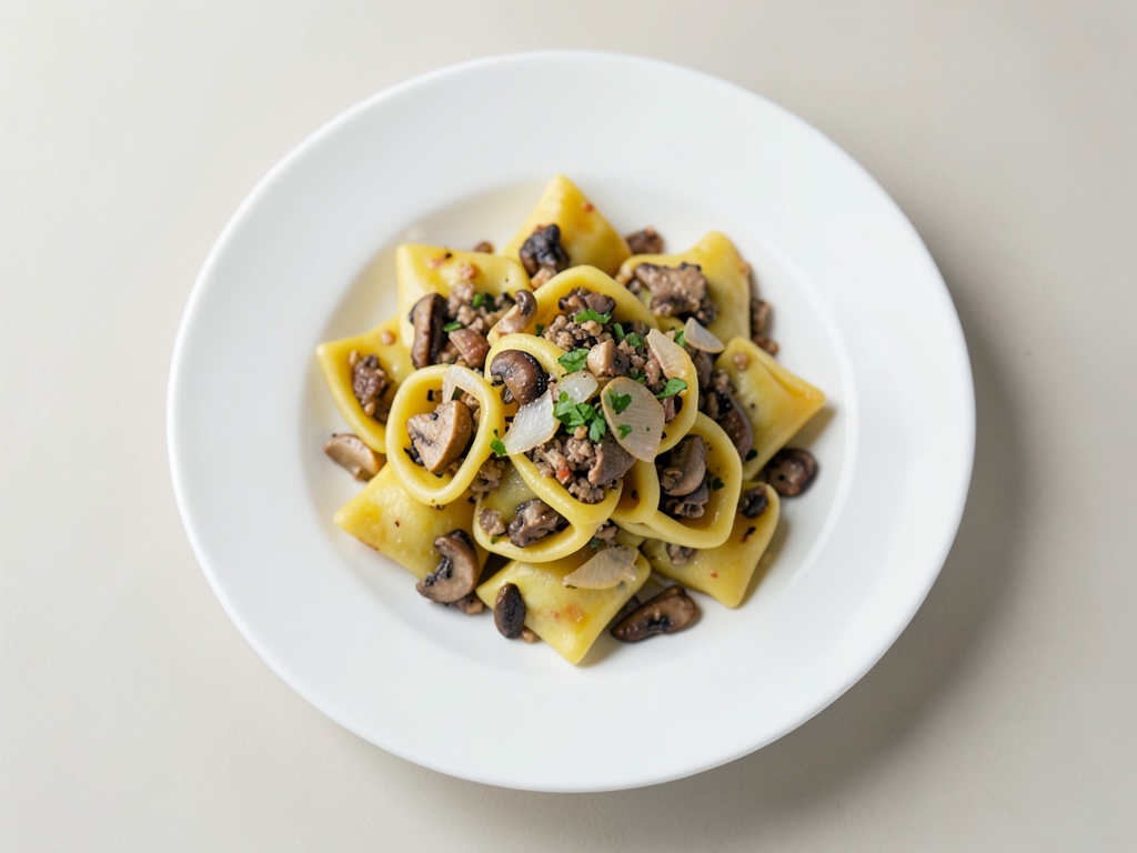 Tortellini mit Pilzfüllung