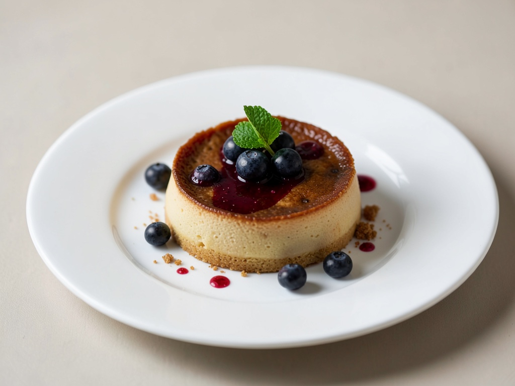 Champagner-Clafoutis mit Beeren