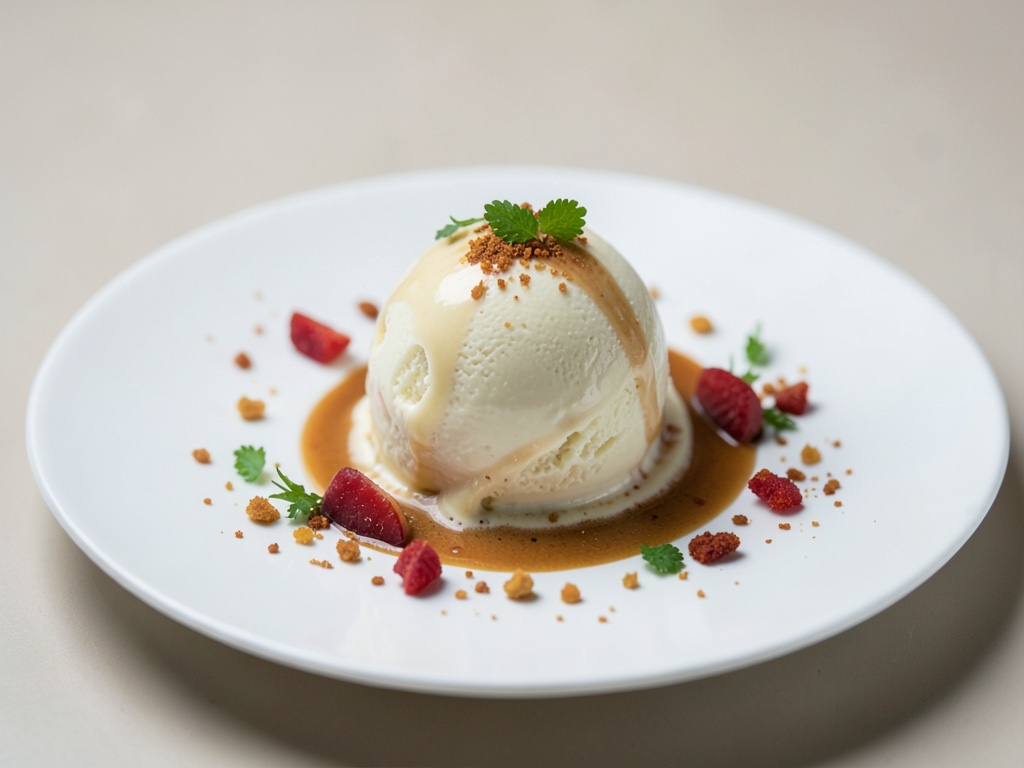 Vanille-Karamell-Eis