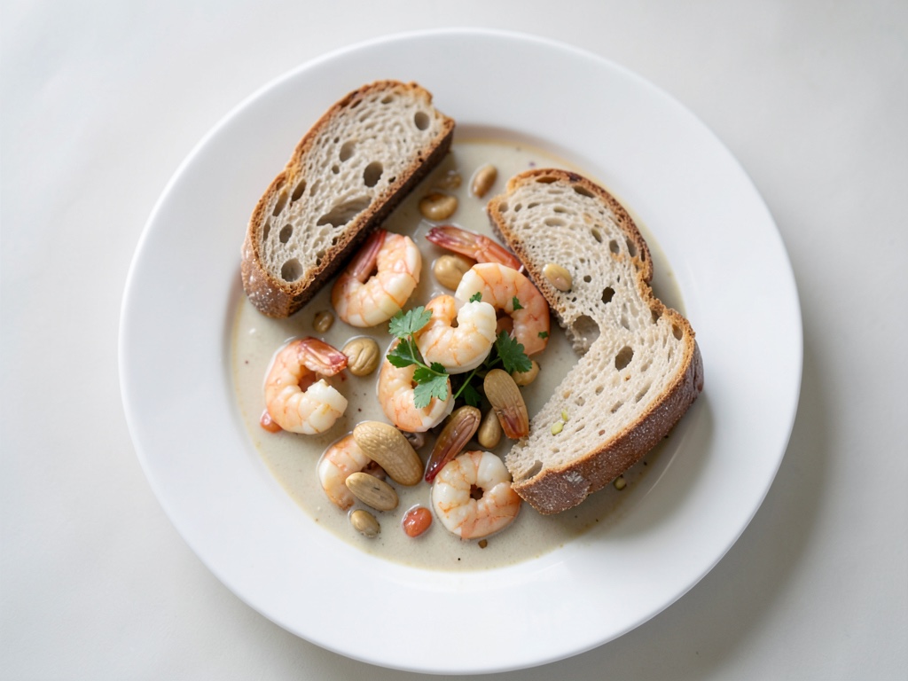 Bread and Shrimp Stew