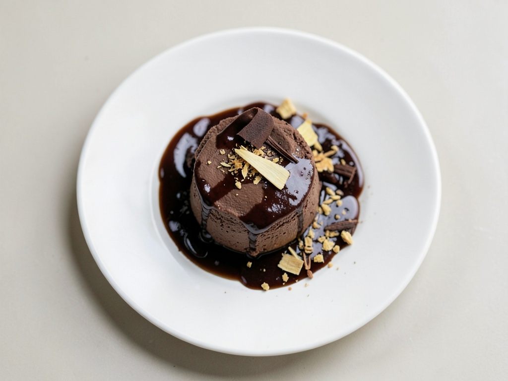 Mousse al cioccolato vegana