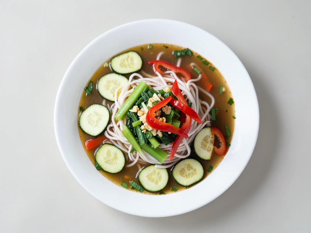 Pho con verduras (Phở Rau)
