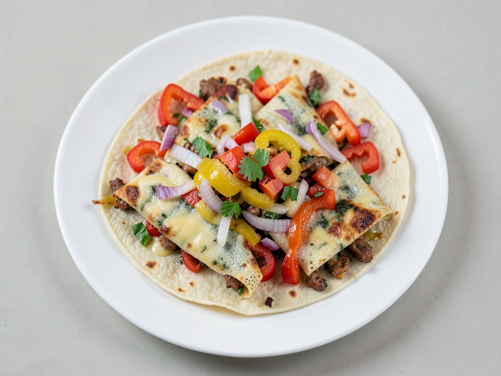 Quesadillas con verdure