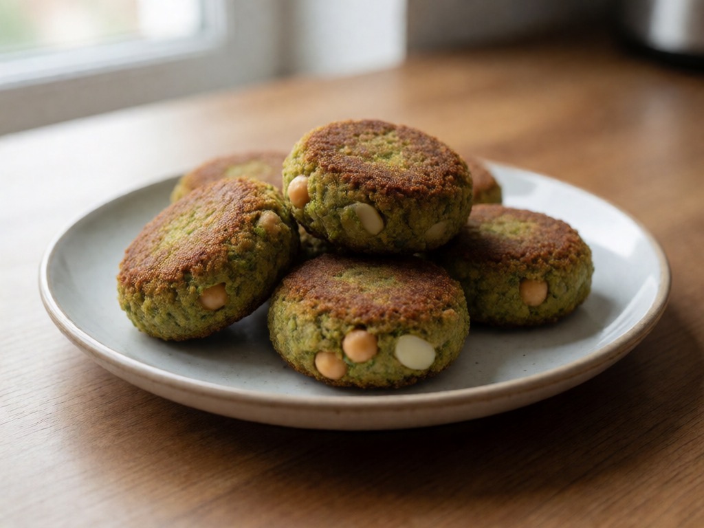 Vegetarische Falafel in der Heißluftfritteuse