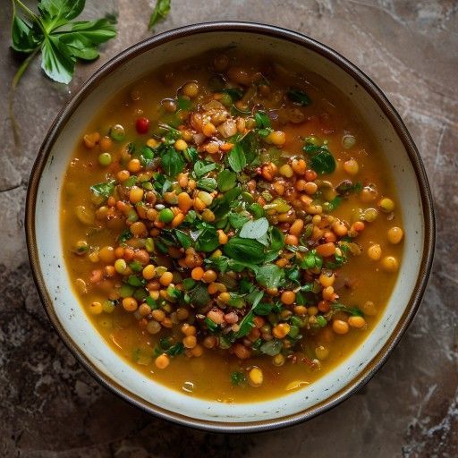 Vietnamesisches Linsen-Curry (Cà Ri Đậu Lăng)