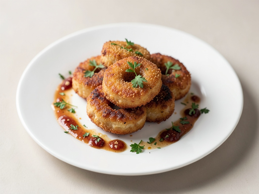 Crocche di Berlino croccanti dall'air fryer