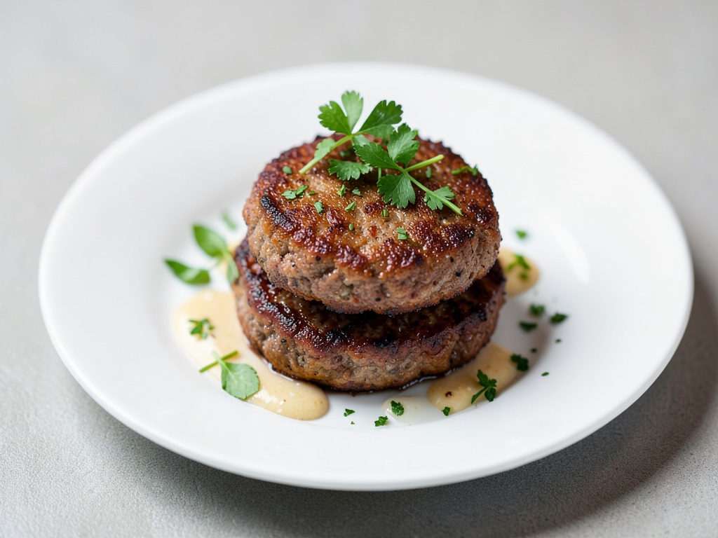 Burgers croustillants à l'air fryer