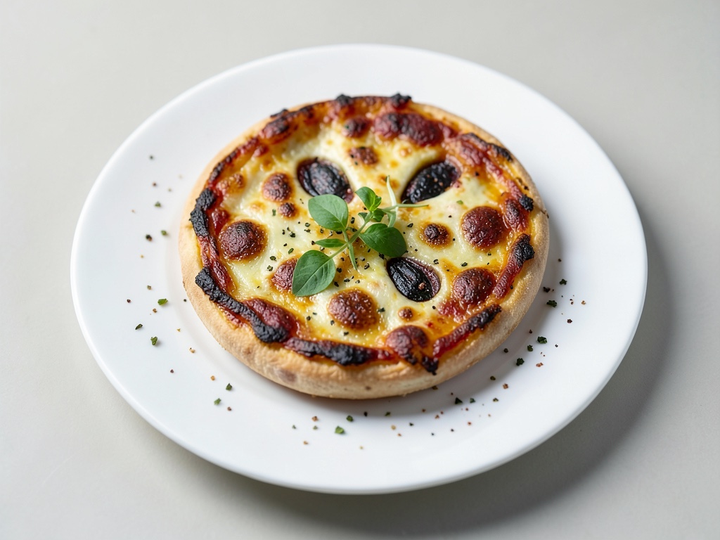 Cuori di Flammkuchen dall'air fryer