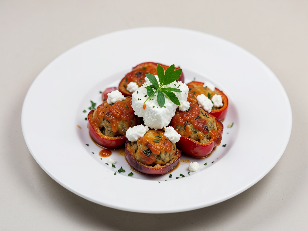 Peperoni al Feta in friggitrice ad aria