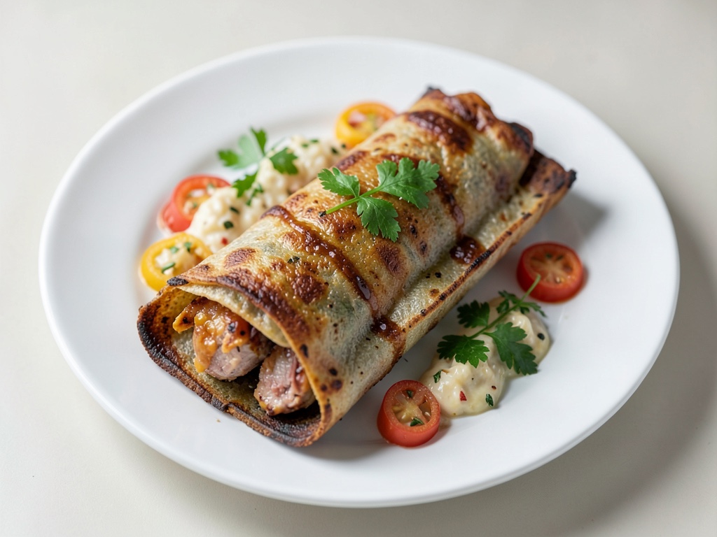 Knuspriges Hähnchen-Gyros aus der Heißluftfritteuse