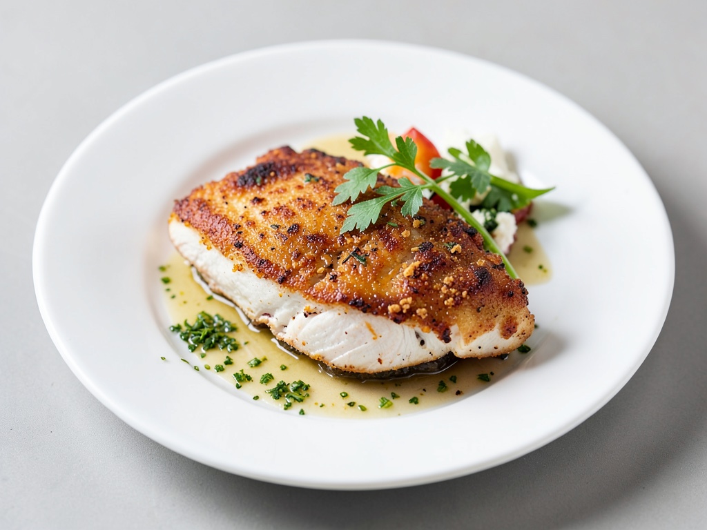 Petto di pollo croccante dall'air fryer