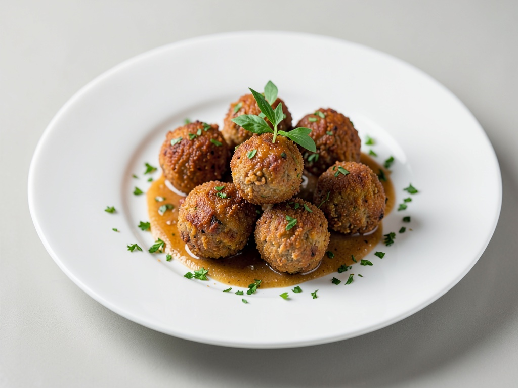 Polpette di pollo croccanti dall'air fryer