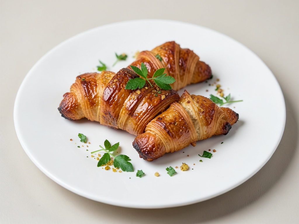 Mini croissant croccanti dall'air fryer