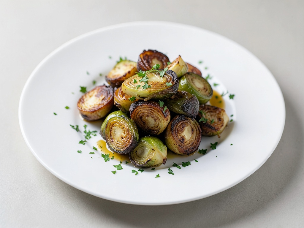 Chou de Bruxelles croustillant à l'air fryer