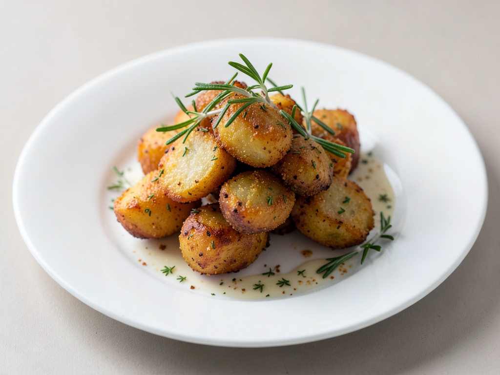 Patate croccanti al rosmarino in friggitrice ad aria
