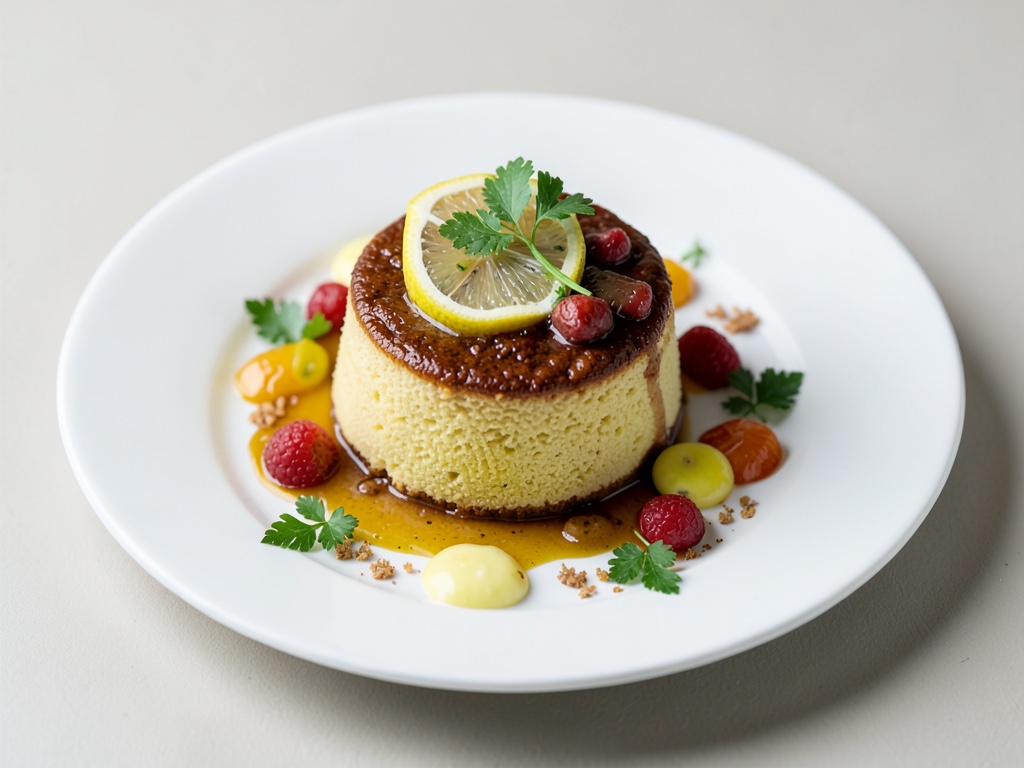 Schneller Zitronenkuchen in der Tasse (Heißluftfritteuse)
