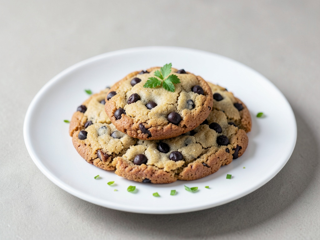 Knusprig-weiche Schoko-Cookies aus der Heißluftfritteuse