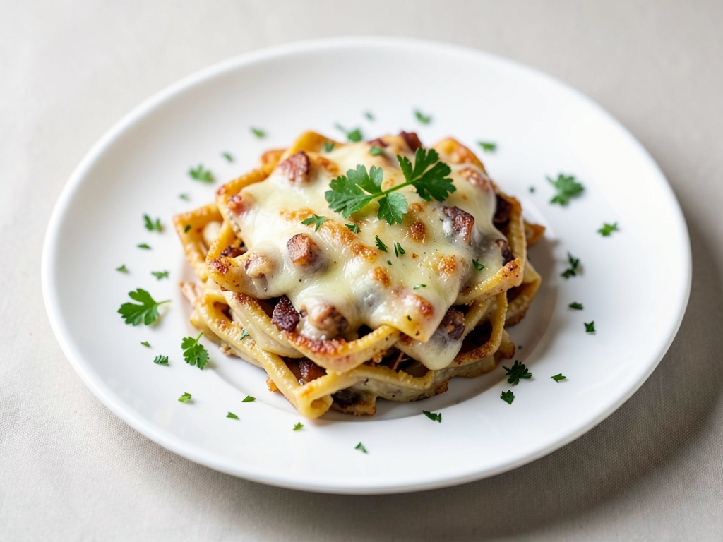Spätzle al formaggio croccanti dall'air fryer