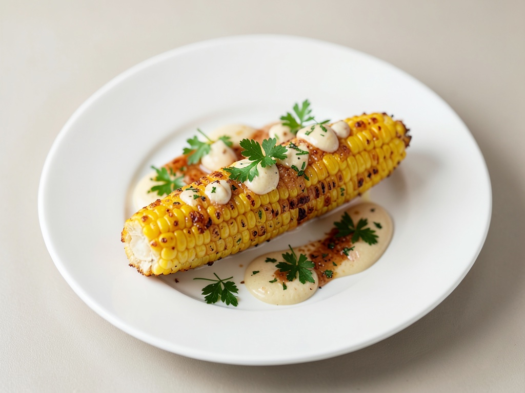 Épis de maïs croustillants à l'air fryer