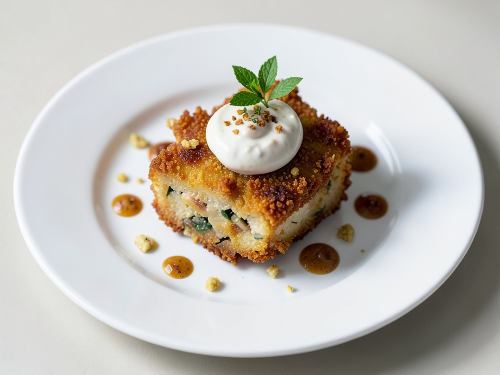 Tofu croccante con salsa di arachidi dall'air fryer