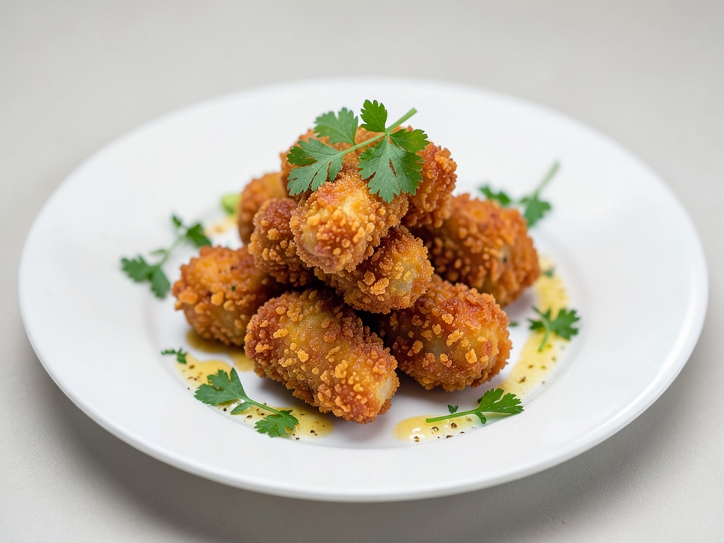 Knusprige Chicken Nuggets aus der Heißluftfritteuse