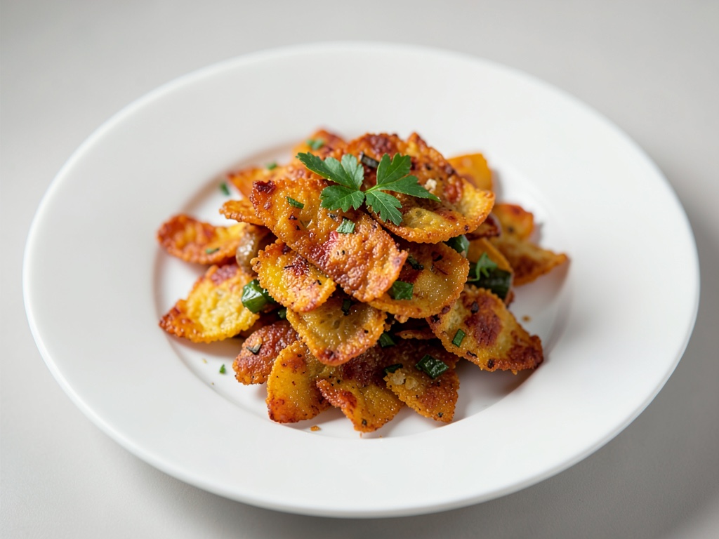 Patatine croccanti di verdure dall'air fryer