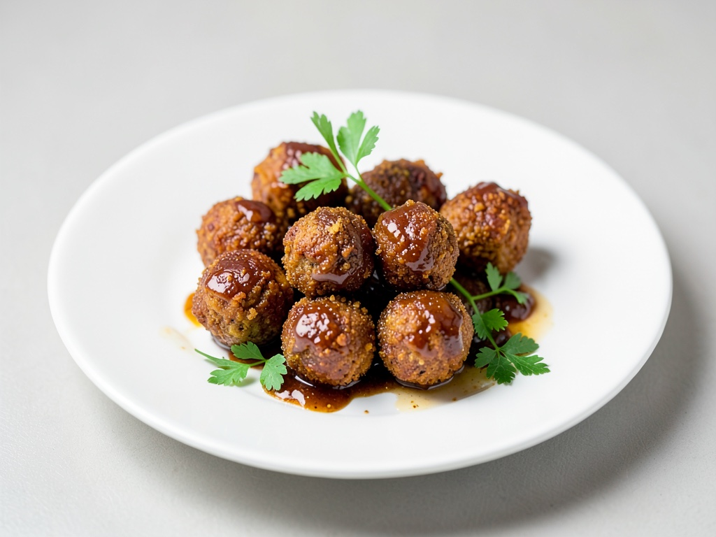 Boulettes de marrons croustillantes à l'air fryer