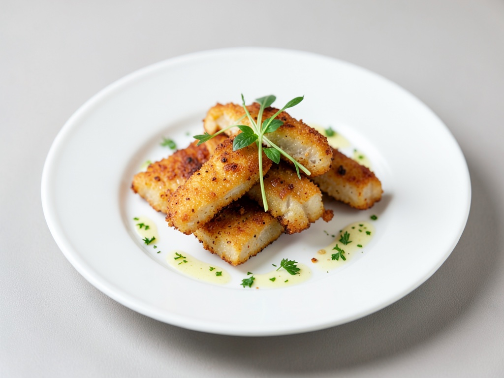 Filetti di pesce croccanti dall'air fryer