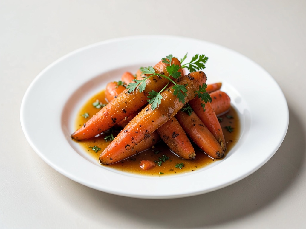 Carottes croustillantes au miel et thym à l'air fryer