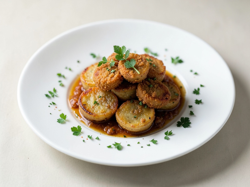 Patatas Bravas crujientes de freidora de aire