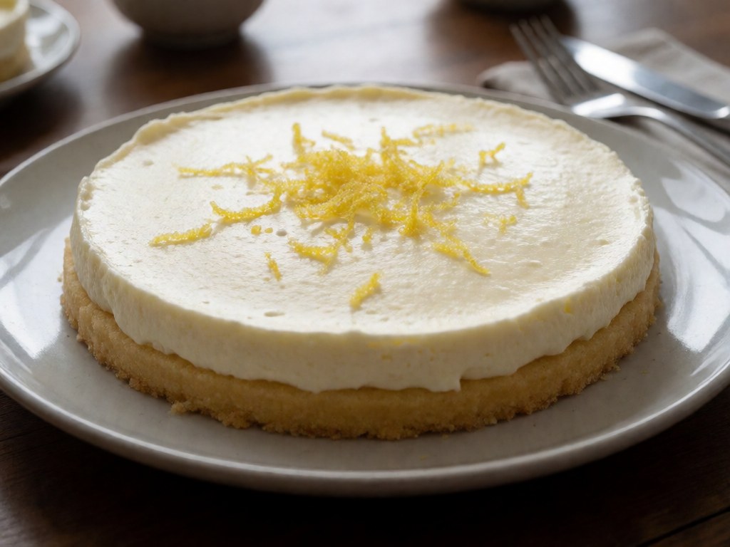 Zitrone-Quark-Quark mit Sandkuchenboden
