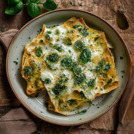Zucchini-Ravioli-Lasagne mit Pesto
