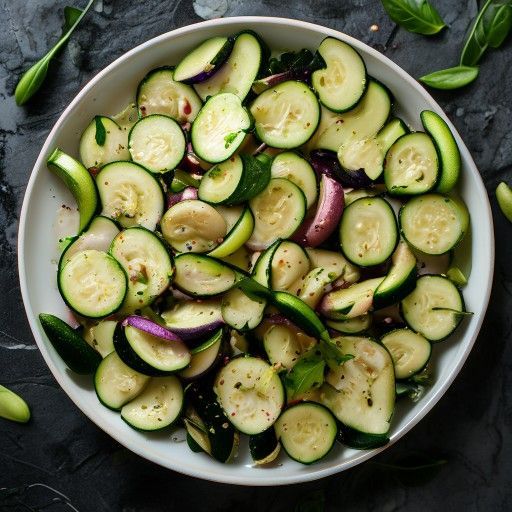 Zucchini White Bean Antipasti