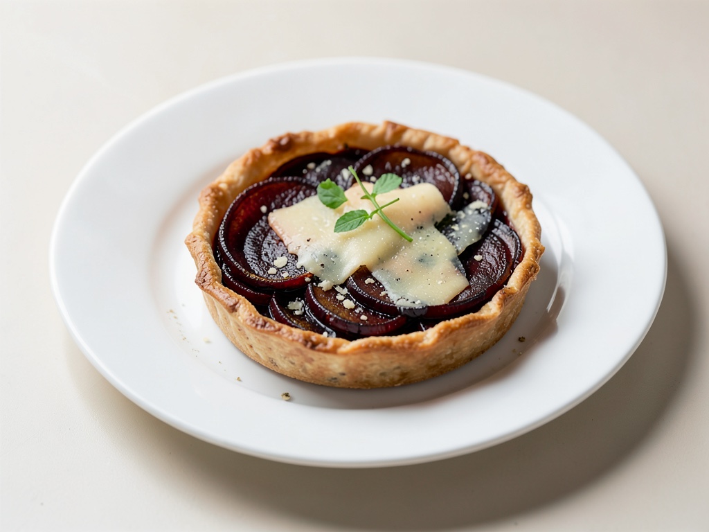 Balsamico-Zwiebel-Tarte mit Parmesan